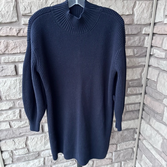 Anthropologie Maeve Knit Sweater Dress *Missing fabric waist belt* - Picture 3 of 9